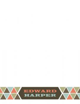 triangulation 2 Personal Stationery