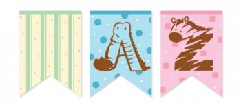 Alpha Baby Buddies Party Decor
