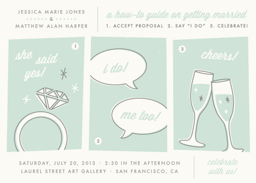 wedding invitations - How-To Guide by Amber Barkley