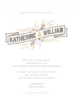 Alfresco Amore Wedding Invitations