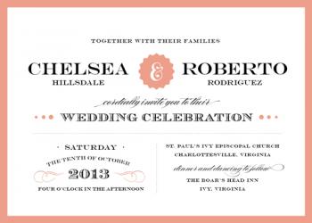 Eloquence Wedding Invitations