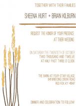Rustic Wheat Wedding In... by Efe Ekwotafia