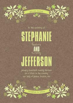 Floralicious Wedding Invitations