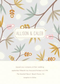 Tropics Wedding Invitations