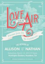 Love is in the Air by GeekInk Design