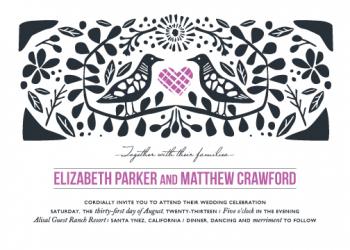 Under the Bough Wedding Invitations