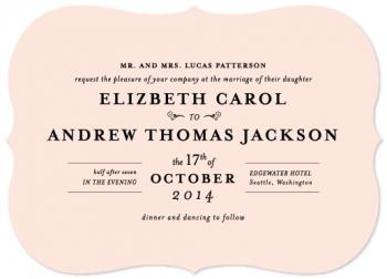Classically Wedding Invitations
