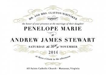 Luxe Wedding Invitations