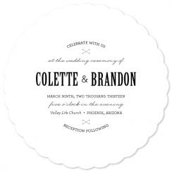 Simply in Love Wedding Invitations