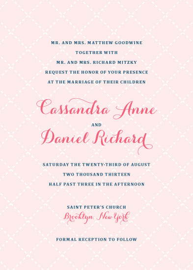 wedding invitations - Pearlescent by Sincerely Jackie