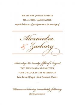 Best of My Love Wedding Invitations