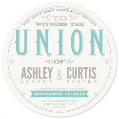 Circle Of Love Wedding Invitations