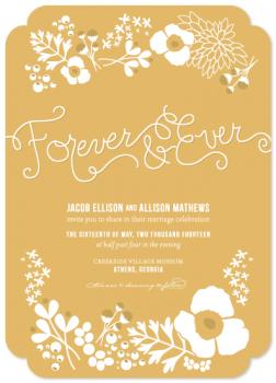 And Ever Wedding Invitations
