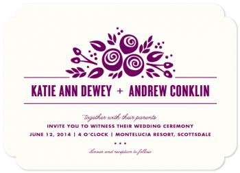 Le Bouquet Wedding Invitations