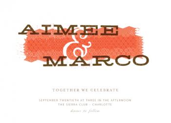 Mixe Wedding Invitations
