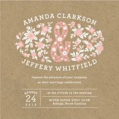 Charming Wedding Invitations