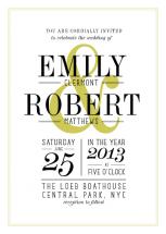 Wed in Type by Ariel Rutland