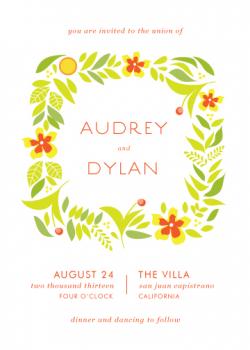 Summer Solstice Wedding Invitations