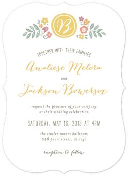 Love in Bloom Wedding Invitations