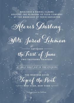 Stardust Wedding Invitations