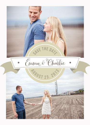 save the date cards - Circle of Love