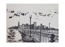 San Francisco Lithograp... by Dana Fong