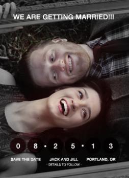 SImple Six  Dots Save the Date Cards