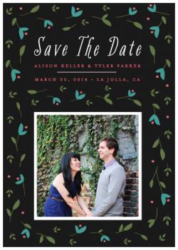Garden Celebration Save the Date Cards