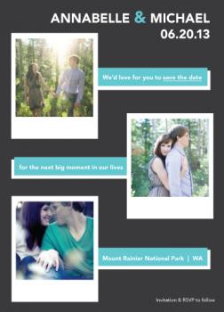 Next Big Moment Save the Date Cards