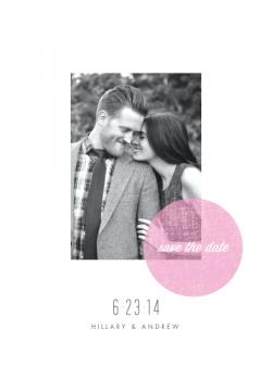 Blush Save the Date Cards