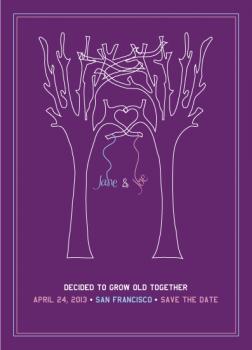 grow old together Save the Date Cards