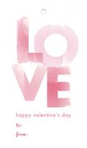 Watercolor Love by robin ott design