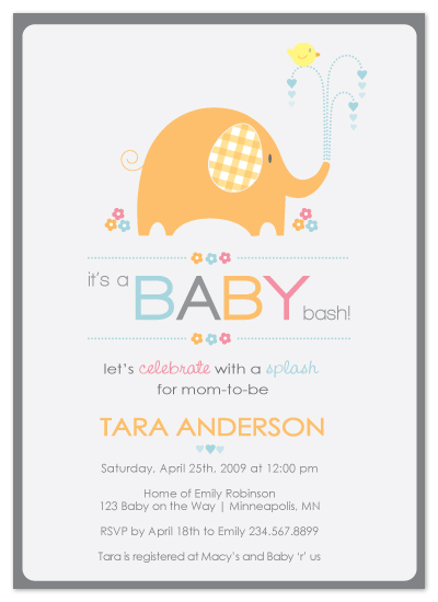 how to design a baby shower invitation, Baby shower