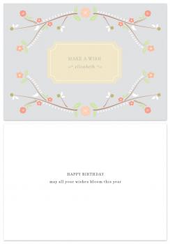 blossoming wishes
