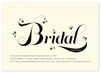 Sweet Floral Type Bridal