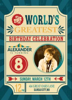 The World's Greatest Birthday Circus Party!