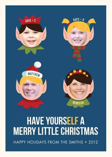 holiday photo cards - Elf Yourself at Minted.com