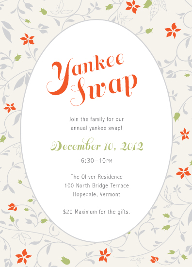 Yankee Swap Invitation 1