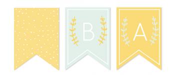 Oh! Baby Illustrated Shower Banner