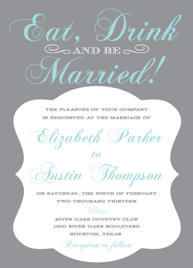 wedding invitations eat, drink and be married at minted com 0fe1f93a63f915ff9eb6a83b332a2553 wedding invitations eat, drink and be married at minted com,Eat Drink And Be Married Wedding Invitations